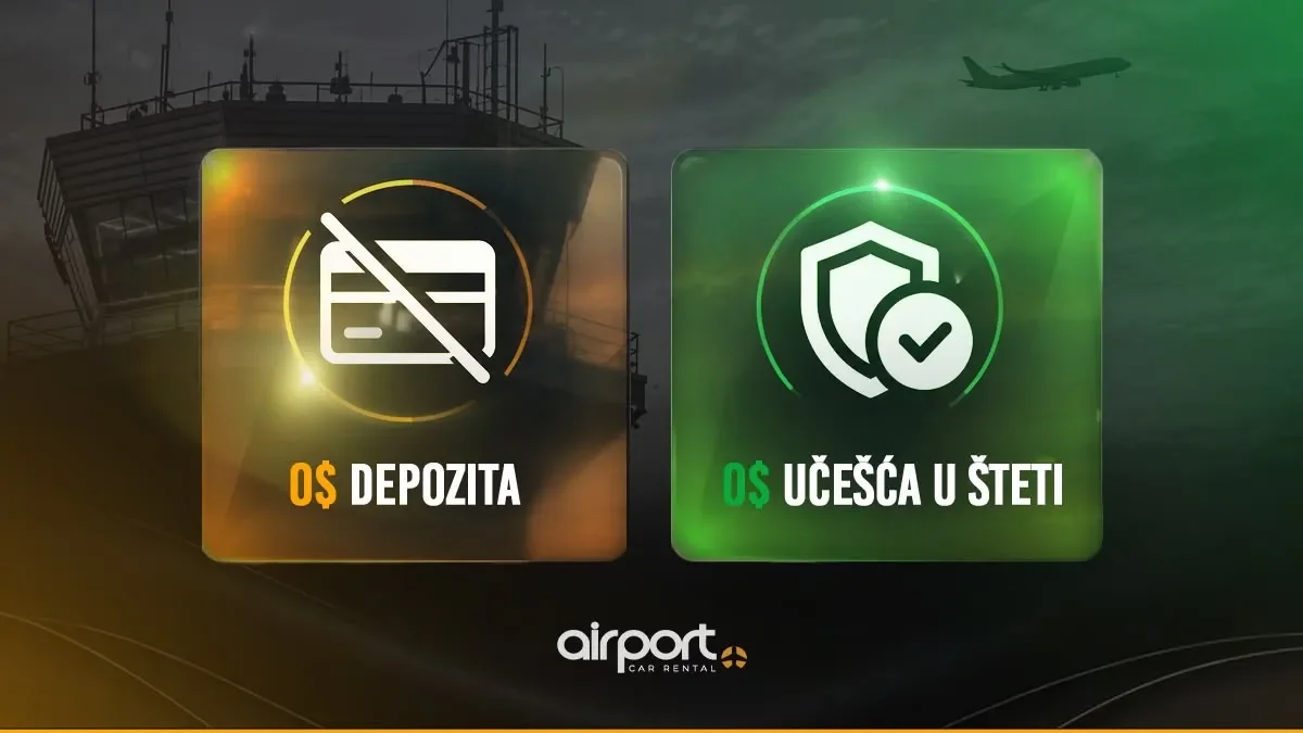 Premium rent a car usluga bez depozita i bez finansijskog učešća u šteti