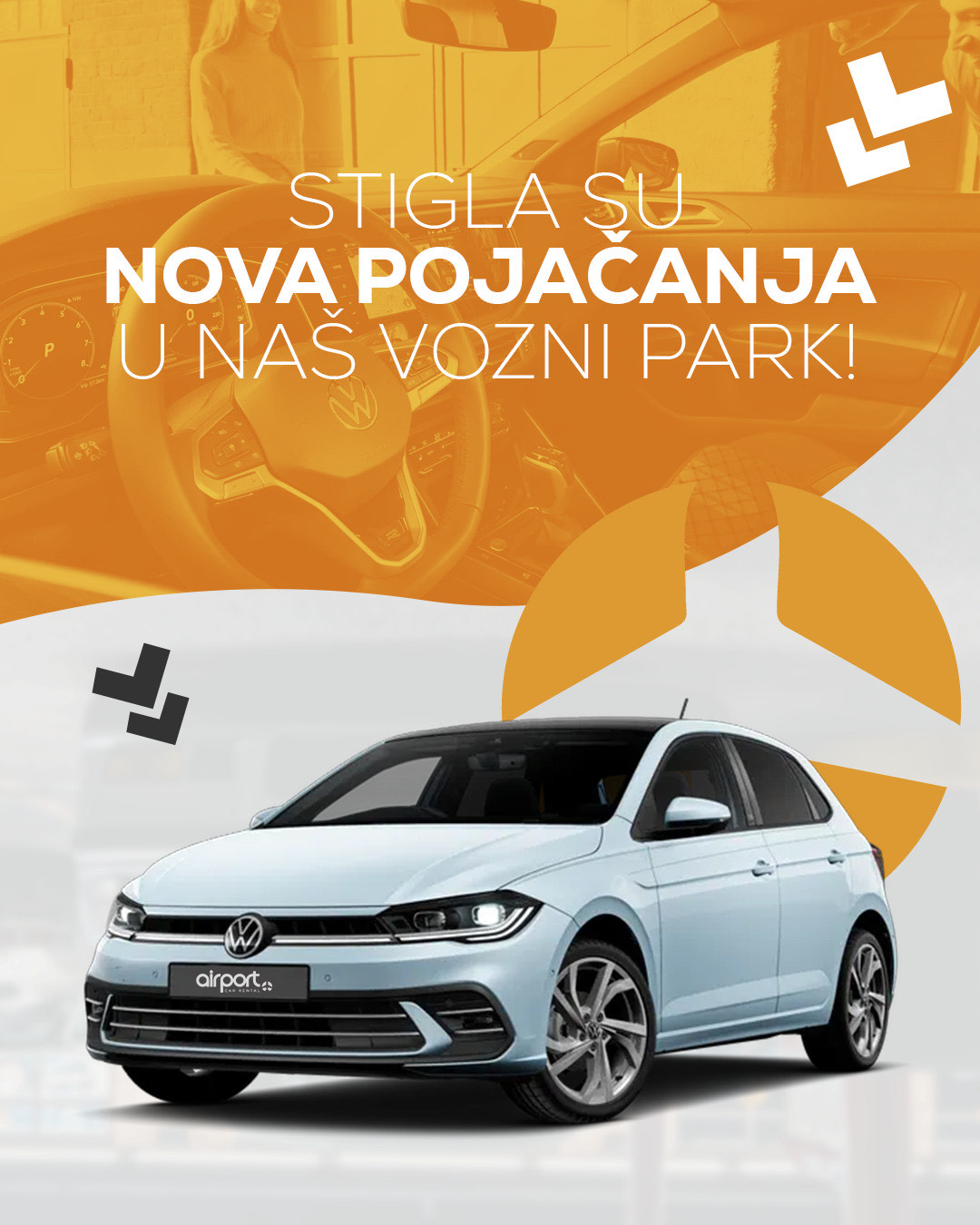 Iznajmite VW Polo na Sarajevskom aerodromu